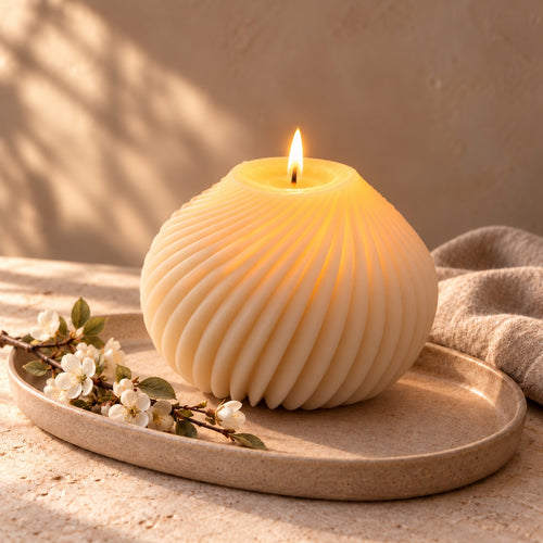 Karo kaars brandend – 7th Candle