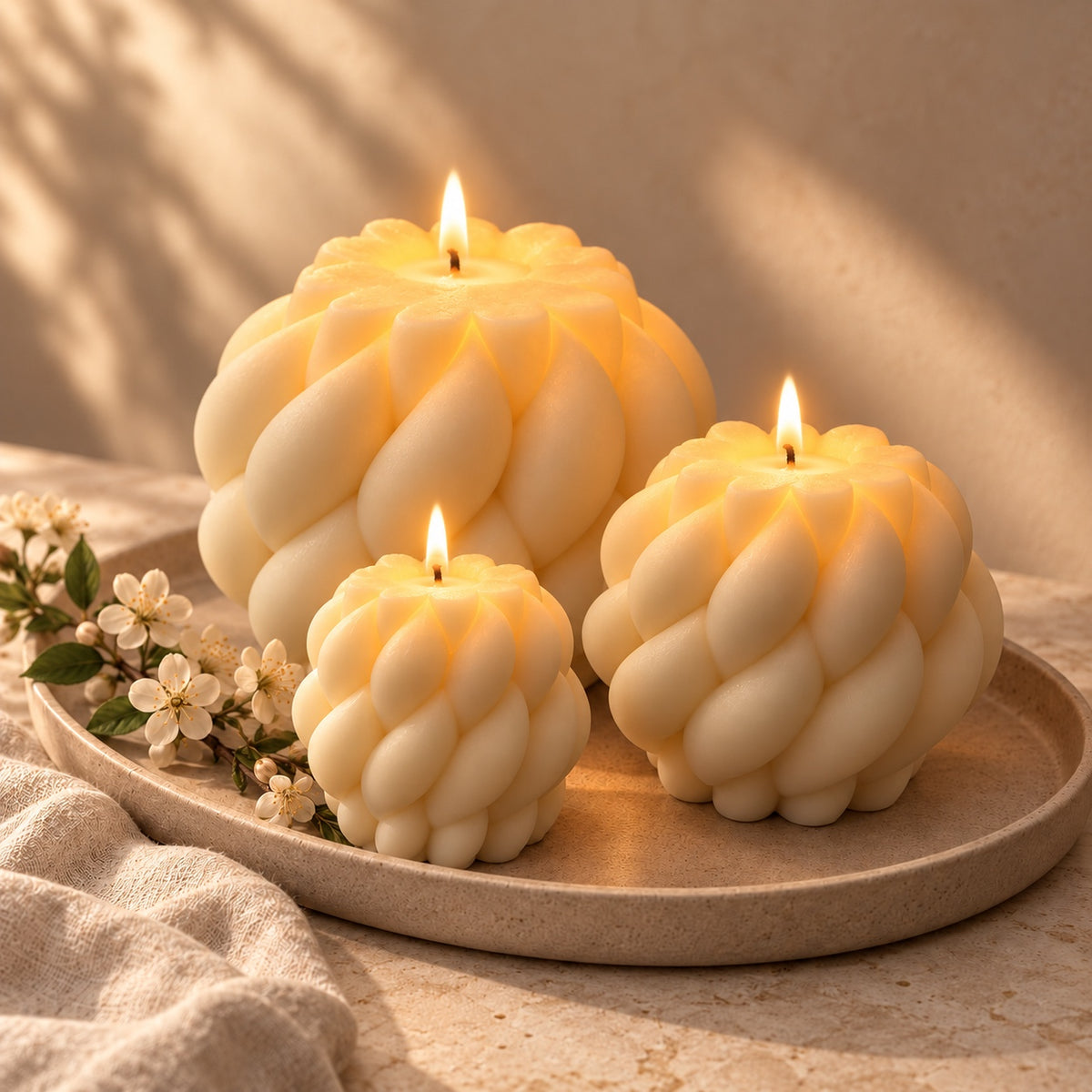 Yvonne en Vonnie kaarsen brandend – 7th Candle